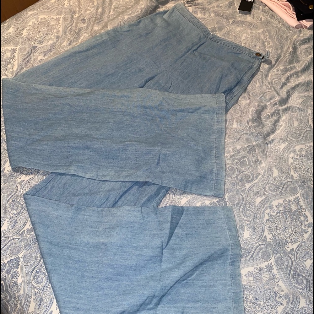 Denim BellBottom Trouser